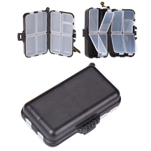 

lure 1pcs double layers fishing box 9 compartments hook minnow spinner bait tool accessories tackle