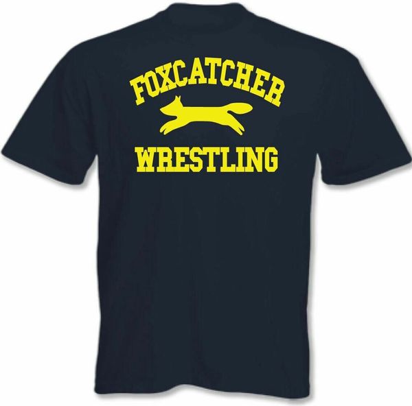 

foxcatcher wrestling tshirt men fox catcher movie film, White;black