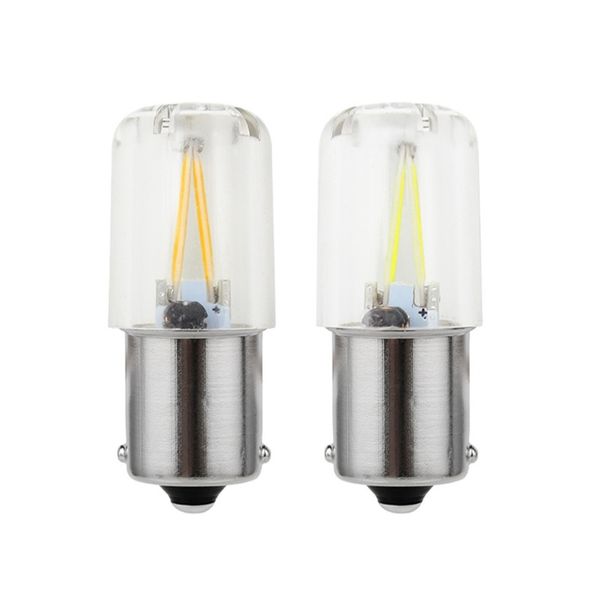 

4pcs 1156 ba15s p21w led bulb cob filament 1157 bay15d car brake light turn signal lamp 12v dc car