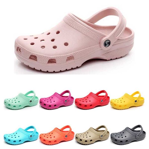 

299 hotsale fashion Sandals Slip On Casual Beach Waterproof Shoes men Classic Nursing Clogs Hospital Women Slippers Work Medical, 1 36-42