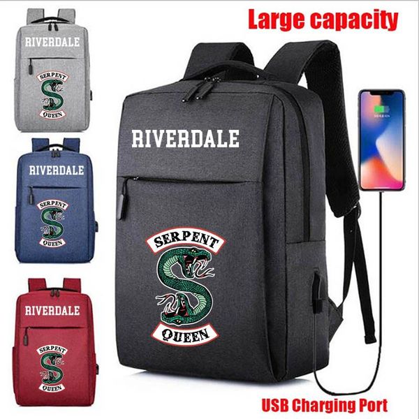 

backpack riverdale travel lapbusiness anti theft durable lap with usb charging port water resistant college sch