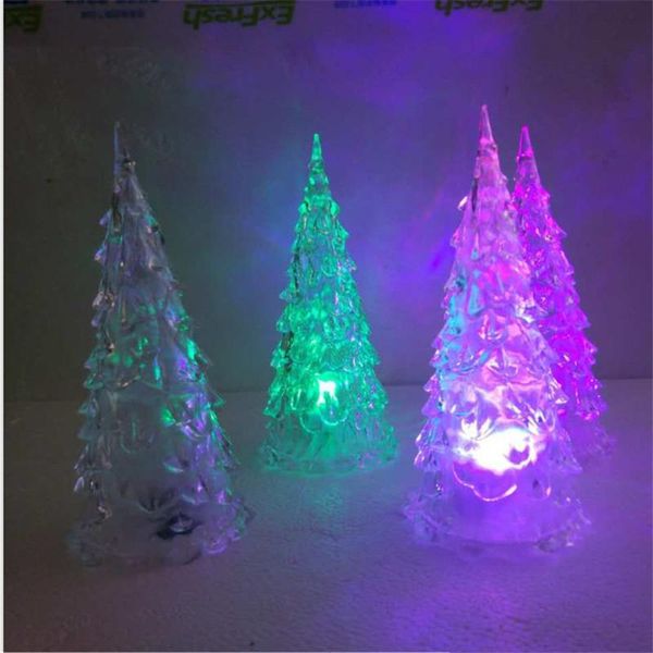 

christmas decorations navidad 2021 decor acrylic tree led ornaments decoration for home year 2022 gifts noel xmas party supply