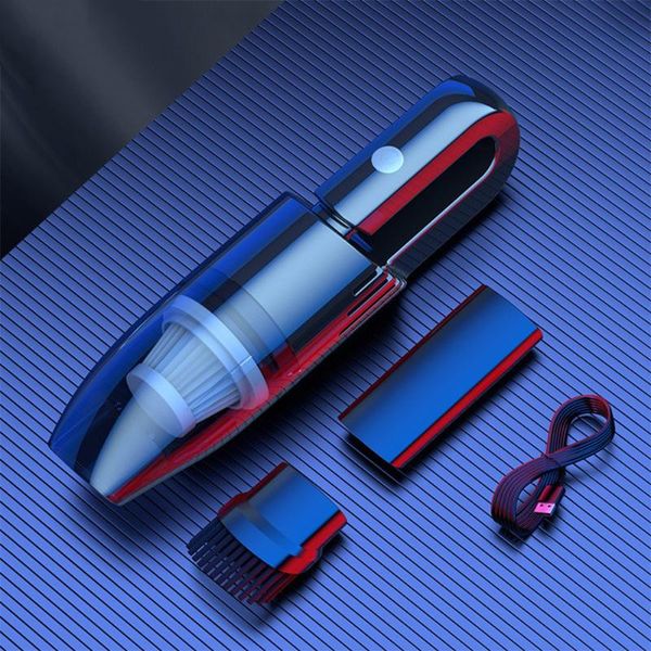 

vacuum cleaner portable handheld wireless 2000mah 6000pa suction car home corded vacuuming tool for dry wet dual use
