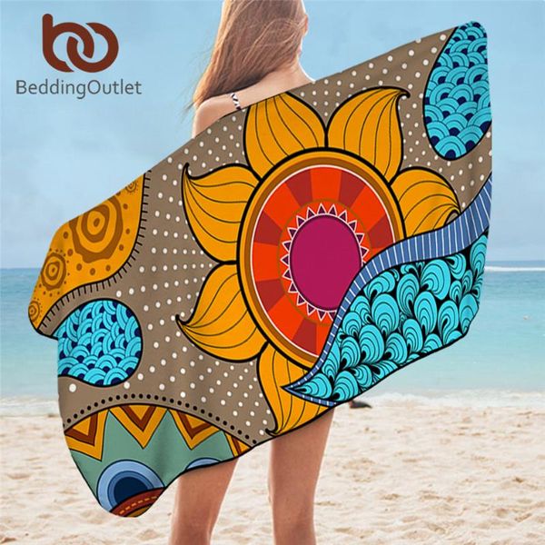 

towel beddingoutlet tribal african bathroom towels ethnic flower beach floral sun bath for adults retro style toalla