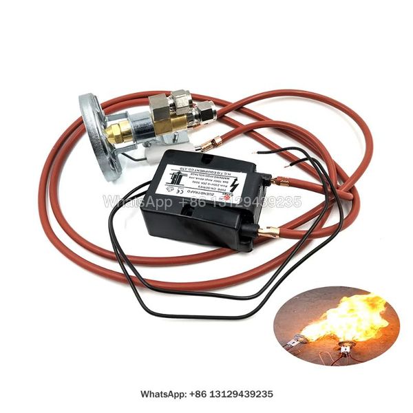 

watering equipments waste oil burner nozzle high voltage pulse ignition flame ring electrode ignitor needle diesel heavy