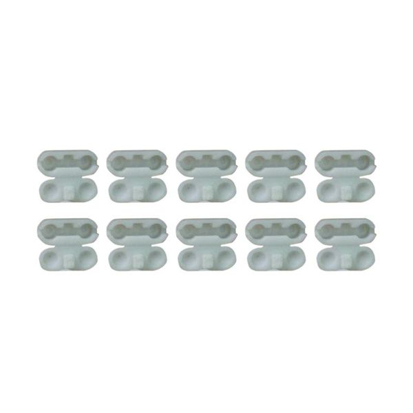 

replacement vertical blind bead clips plastic roman roller chain connector (white) curtain & drapes
