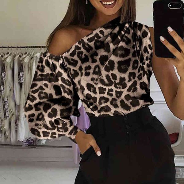 

knits women elegant skew neck blouse shirts autumn vintage lantern long sleeve pullover office lady casual fashion blusa 5woa eusf, White