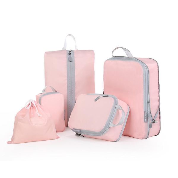 

travel storage bag suit luggage split clothing sorting underwear duffel bags