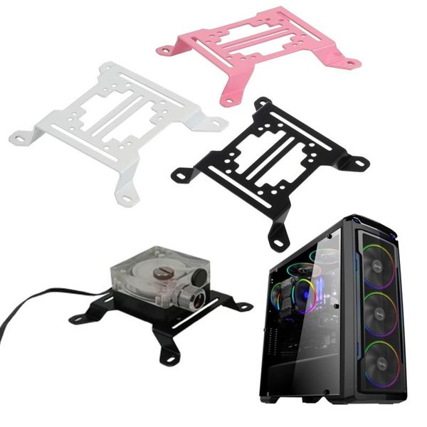 

fans & coolings pc water cooling pump radiator support holder arched drainage tank reservoir mount bracket stand heatsink fan