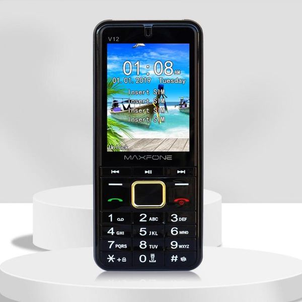 

card holders cell phone big button spare mobile handphone useful, Brown;gray