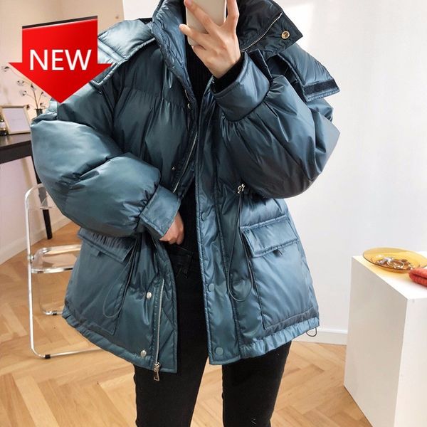 

proof dwaterproof ultra light water with warm coat autumn series 90% white down female jacket, Black;red