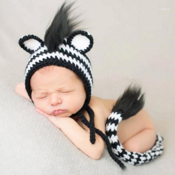 

caps & hats 1 set lovely baby knitted hat elastic born cap breathable hand washable headwear accessories1, Yellow