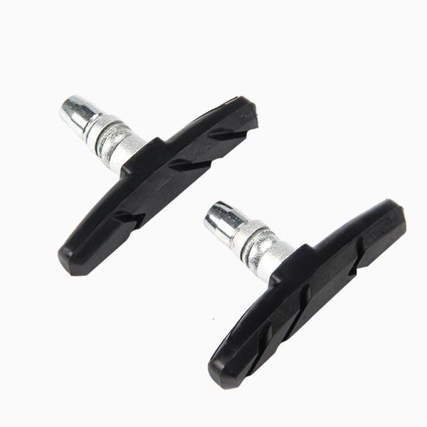 

bike brakes 1 pair bicycle cycling mtb mountain rubber v brake holder pads shoes