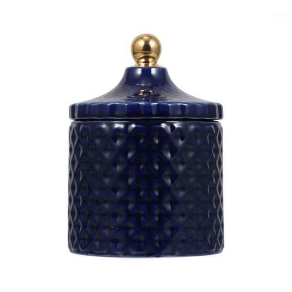 

storage bottles & jars 1pc delicate tableeuropean ceramic jewelry small sundry jar