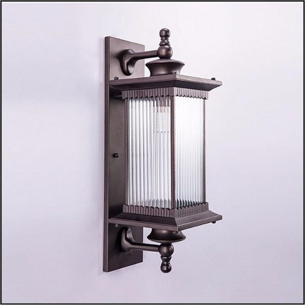 

outdoor wall lamps woerfu retro waterproof lamp e27 aluminum rrectangular