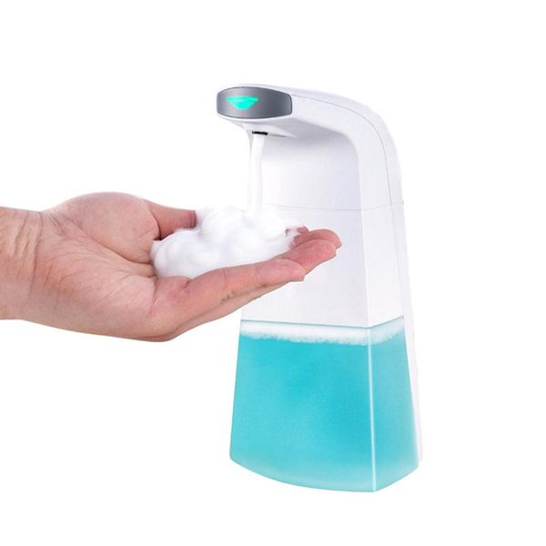 

intelligent automatic sensor soap dispenser kitchen sink bathroom vertical head hand washing machine liquid