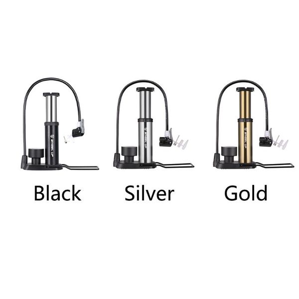

bike pumps aluminum alloy easy operate effortless maintenance inflator cycling bicycle pump press outdoor sports foot-type ergonomic pedal