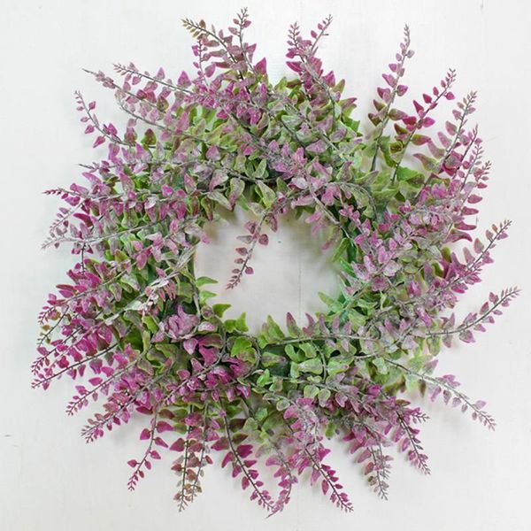 

decorative flowers & wreaths artifical lavender garland delicate artificial ivy leaf plant vine fake foliage party wedding decoration home d