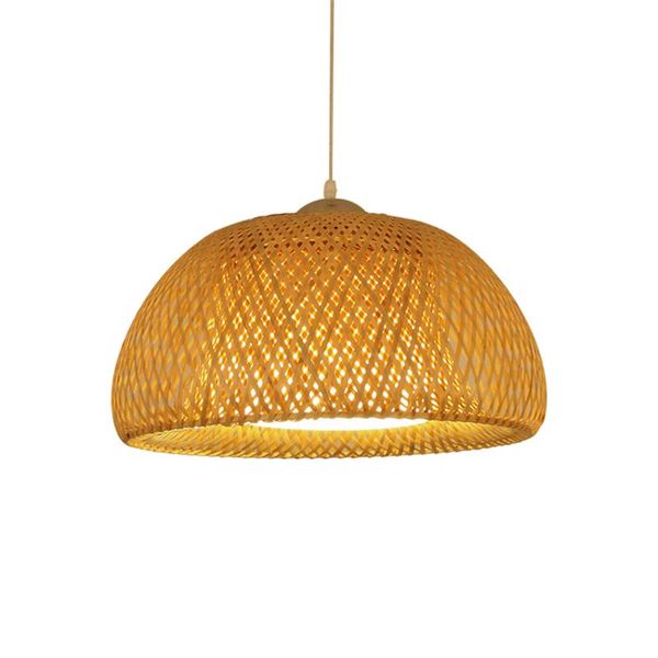 

chinese handmade bamboo pendant lights zen tea room lamp southeast asian dining balcony pastoral japanese hanging lamps