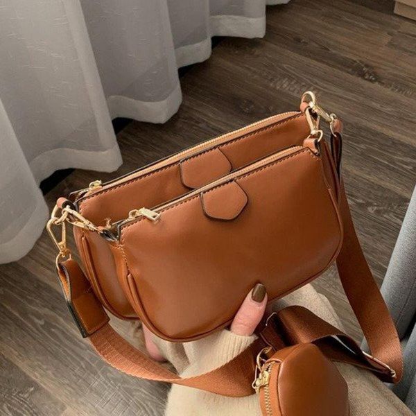

fashion quality pu leather crossbody bags for women chain small shoulder messenger bag lady travel handbags and purses waist