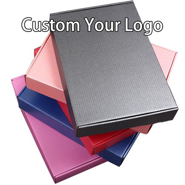 

gift wrap custom recycled corrugated cardboard kraft paper packaging box