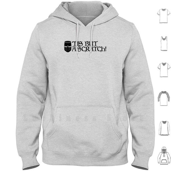 

tis but a scratch hoodies black knight monty python men's & sweatshirts