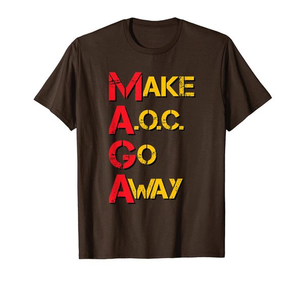 

make aoc go away political usa 2020 tee shirt gift, White;black