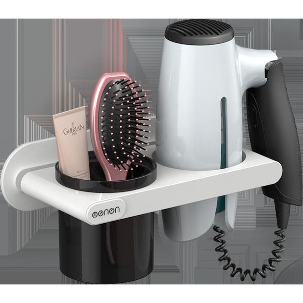 

bathroom shelf wall accessories wall-mounted hair dryer holder toilet rack fan shelves