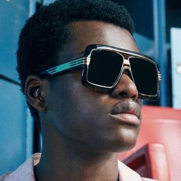 

sunglasses 2021 fashion vintage square women men brand designer big frame sun glasses female driving shades oculos, White;black