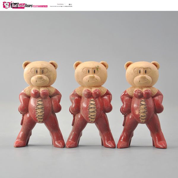 

genuine bulk cargo heavy taste british bt abnormal teddy rogue bear hand-made model collection