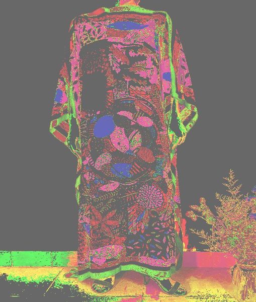 

ethnic clothing 2021 printed silk kaftan dress boho colourful pattern long gowns dashiki abaya muslim women robe gown african clothes, Red