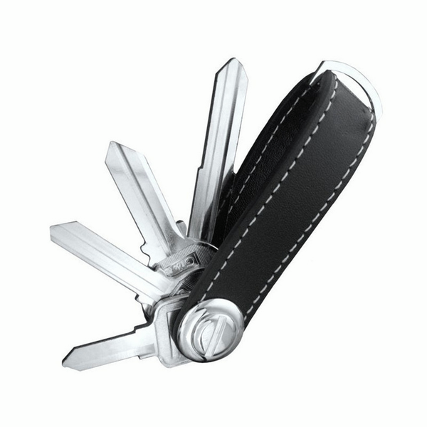 

storage bags car key pouch bag case wallet holder chain ring collector housekeeper pocket organizer smart leather keychain