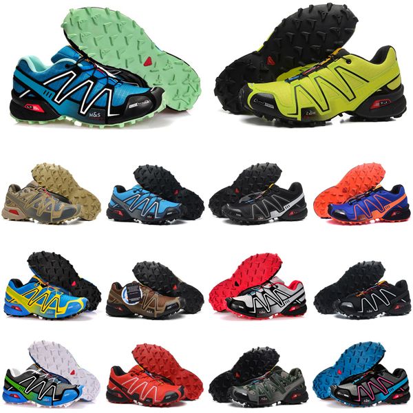 

ale speed cross 3 outdoor mens running shoes speedcross runner jogging iii black green pink grey #22 men trainers sports sneakers chaussures