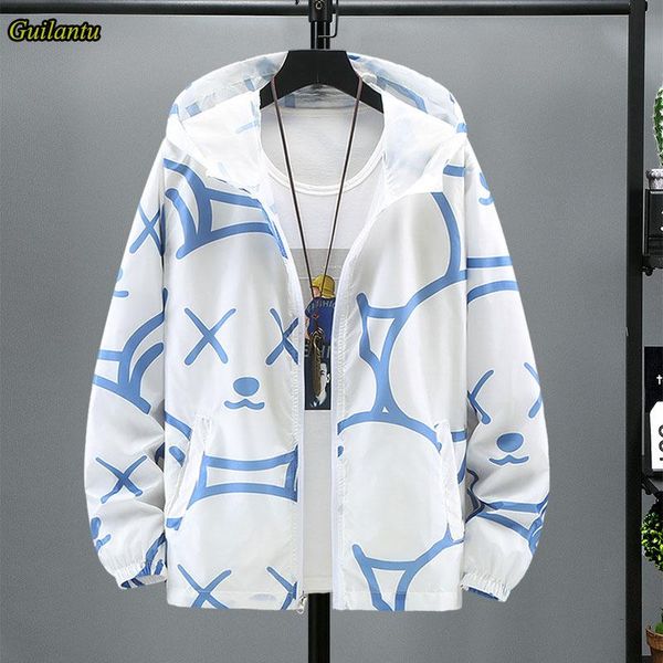 

women's jackets guilantu 2021 summer windbreaker basic jacket women plus size 5xl short outerwear hooded zipper casual baseball coats, Black;brown