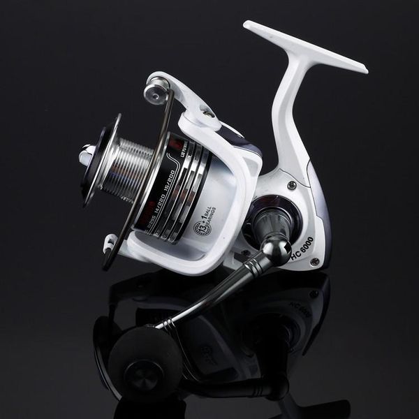 

baitcasting reels full metal fishing reel 13 + 1bb 5.2:1 spinning with exchangeable handle automatic folding for casting line