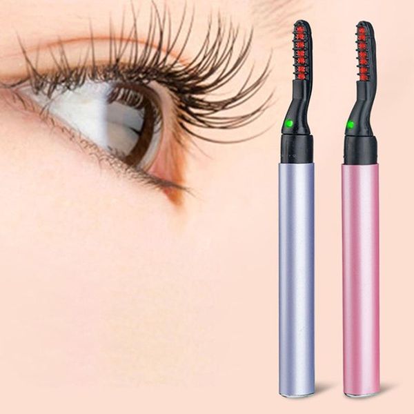 

eyelash curler makeup portable pen style electric heated eye lashes