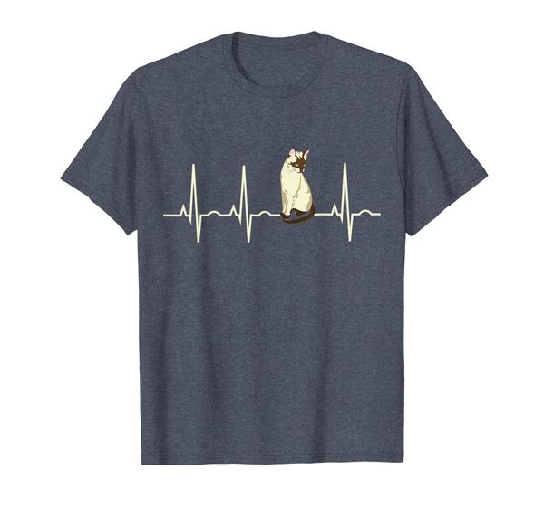 

Siamese Cat Shirt - Siamese Cat Heartbeat Gift T-Shirt, Mainly pictures