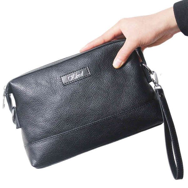 

handbag men's business leisure fashion first layer cowhide diagonal straddle single shoulder bag men, Black;red
