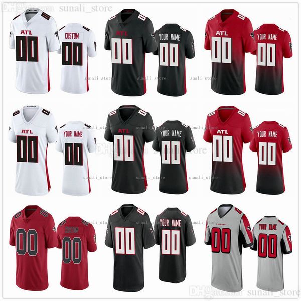 

stitched football jerseys dante fowler jr christian blake jacob tuioti-mariner jaeden graham lee smith brandon copeland erik harris barkevio, Black;red