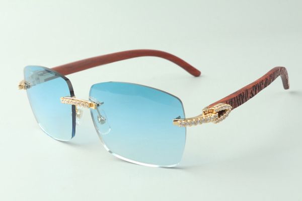 

designer medium diamond sunglasses 3524025 with tiger wood arms glasses, direct sales, size: 18-135mm, White;black