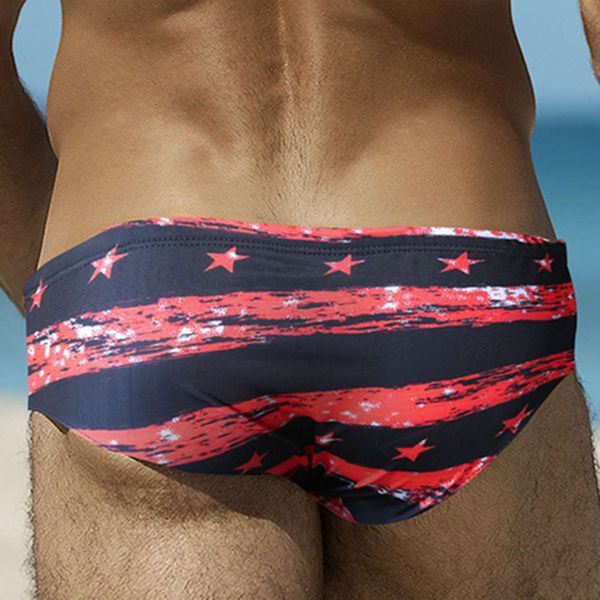 

beach summer mens swimwear sea spa bathing swimsuits nylon quick dry surfing swimming trunks plus size breathable board briefs