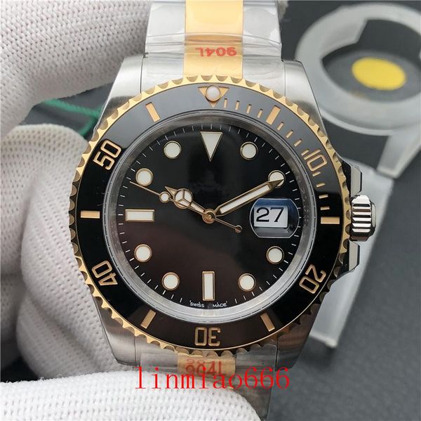 

2021 series n-v11 126610ln montre de luxe mens watch 41mm 3235 movement watches 904l fine steel case sapphire luminous stone 1:1 design wris, Slivery;brown