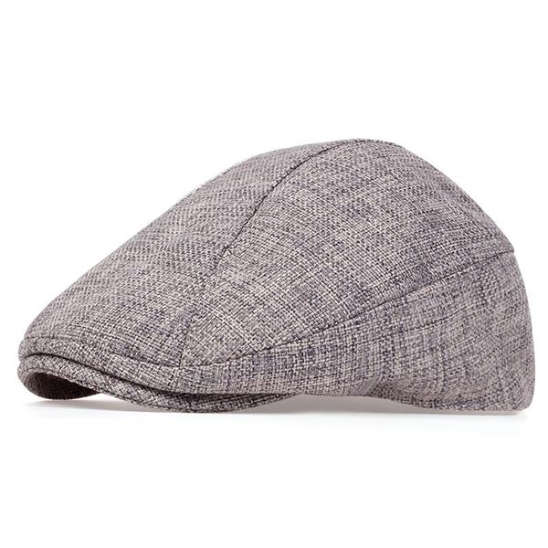 

berets women's spring outdoor breathable flat hats womens mens ivy cap solid color duckbill vintage gatsby beret hat, Blue;gray