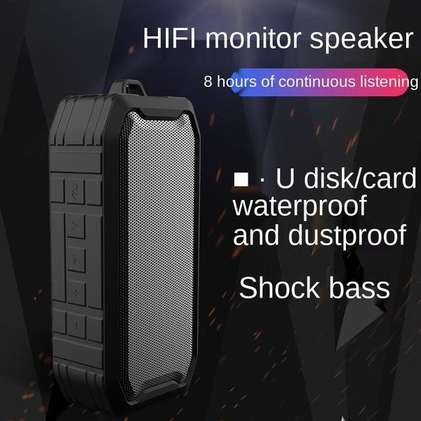 

outdoor speakers wireless bluetooth speaker waterproof audio mini portable card subwoofer
