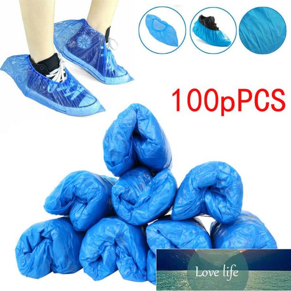 100 paia / 50 paia di copriscarpe copriscarpe monouso impermeabili copriscarpe antipioggia in gomma antiscivolo copriscarpe copriscarpe prezzo di fabbrica design esperto qualità