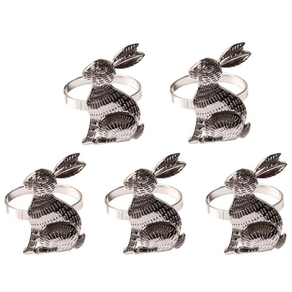 

pcs alloy tissue buckles napkin clasps tabledecors (silver) rings