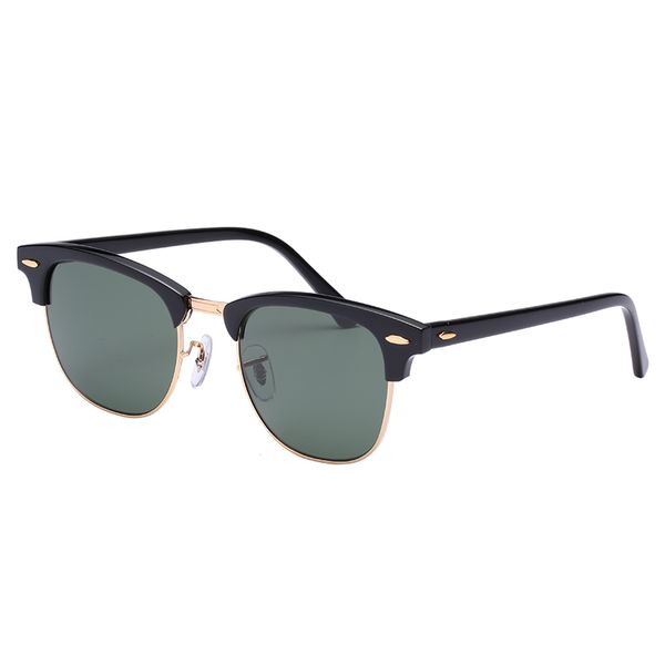 

sunglasses mens women real glass lenses acetate frame sun glasses men women glass lenses oculos de sol, White;black