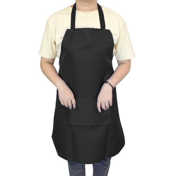 

catering plain anti-fouling useful kitchen accessories apron with pockets butcher craft baking chefs cooking bbq aprons