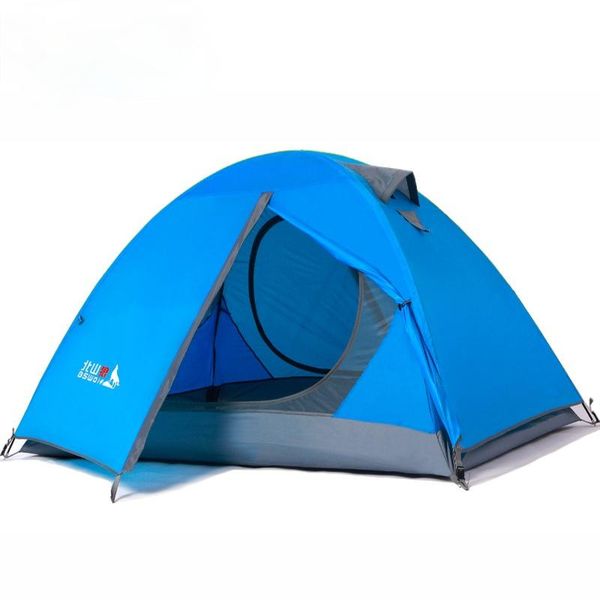 

tents and shelters outdoor camping tent double-layer portable couple windproof breathable summer camp climbing