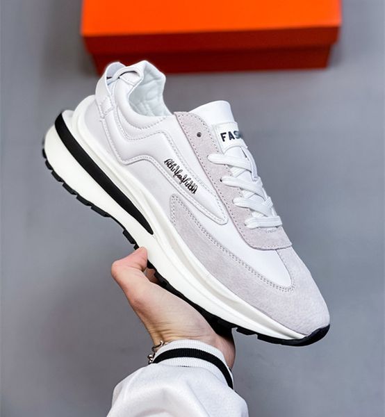 

fashion mens womens running shoes new in autumn-winter waffle runner w fontanka waffle grey nylon suede upper rubber sneakers outsole size e